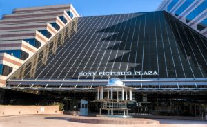 Image is of the Sony Pictures Plaza building.