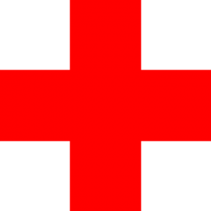 Image is the symbol of the American Red Cross