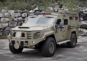Image is the Bearcat Armored Personnel Carrier.